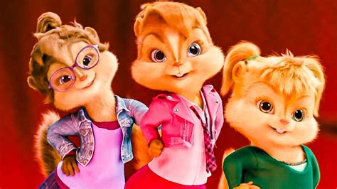 alvin and girlfriend|The Chipettes 